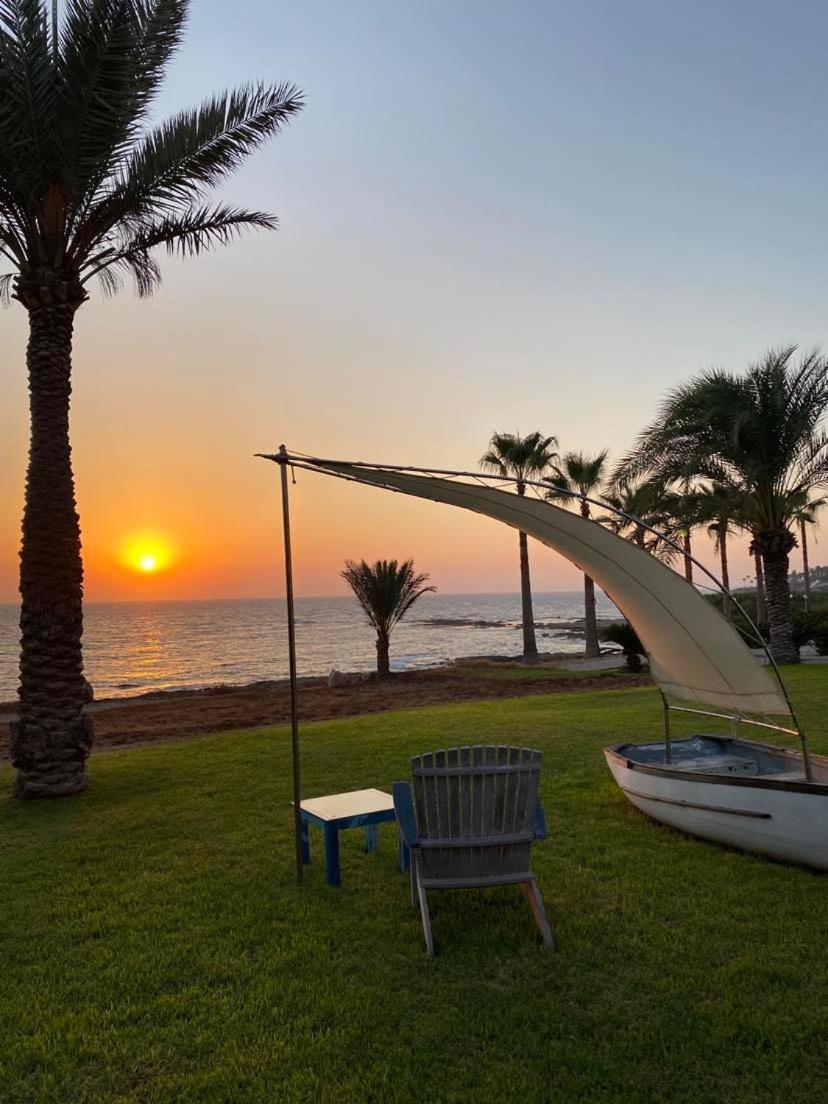 Kymmates Beach Front Villas Pafos Dış mekan fotoğraf