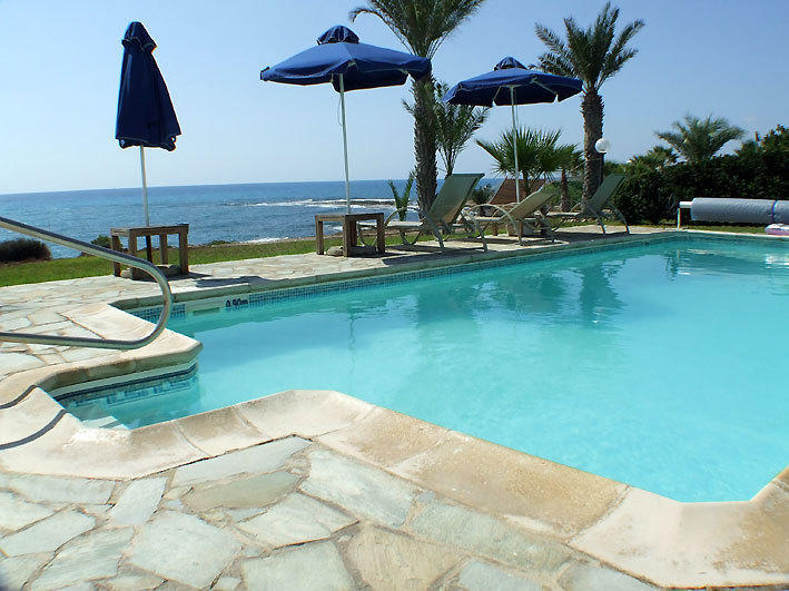 Kymmates Beach Front Villas Pafos Dış mekan fotoğraf