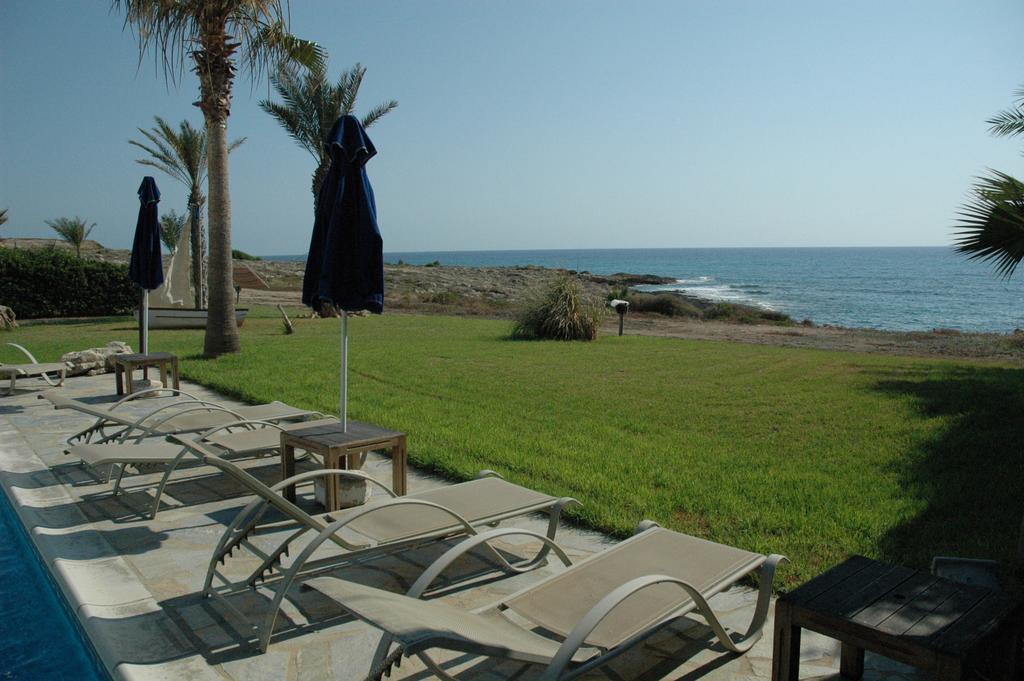 Kymmates Beach Front Villas Pafos Dış mekan fotoğraf