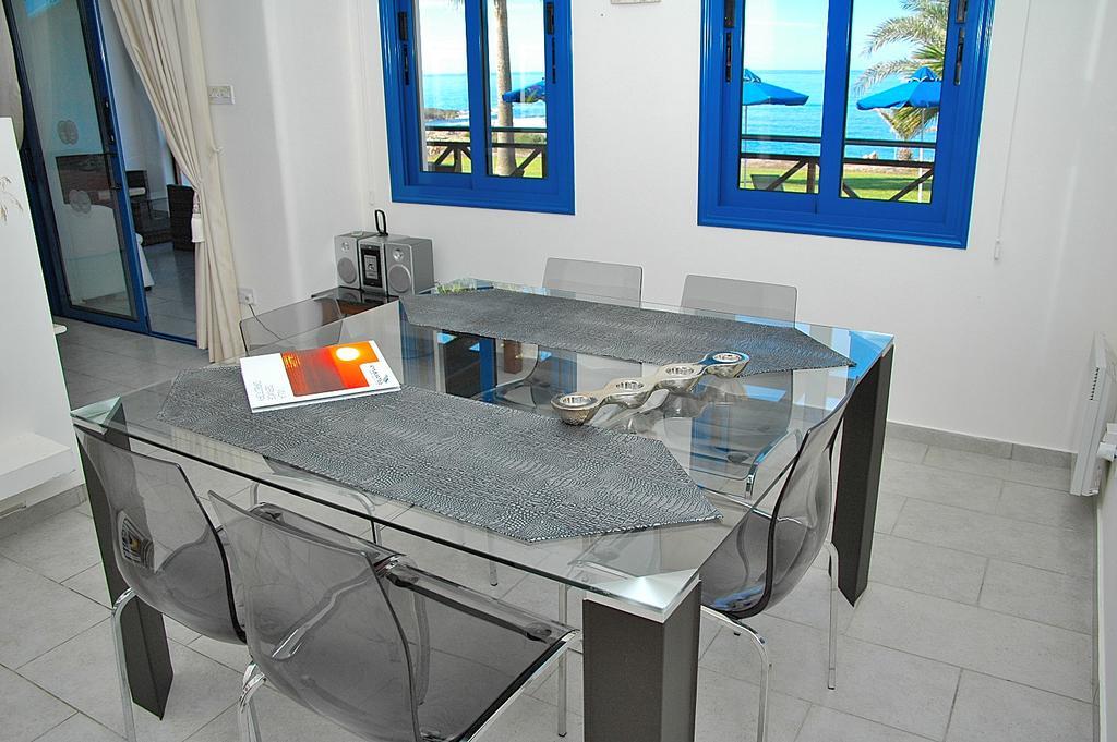 Kymmates Beach Front Villas Pafos Dış mekan fotoğraf