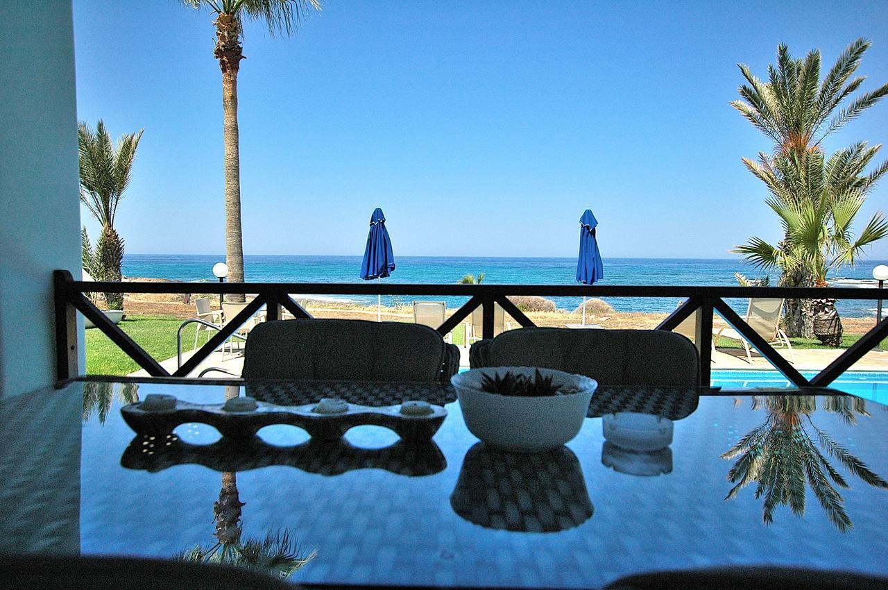 Kymmates Beach Front Villas Pafos Dış mekan fotoğraf