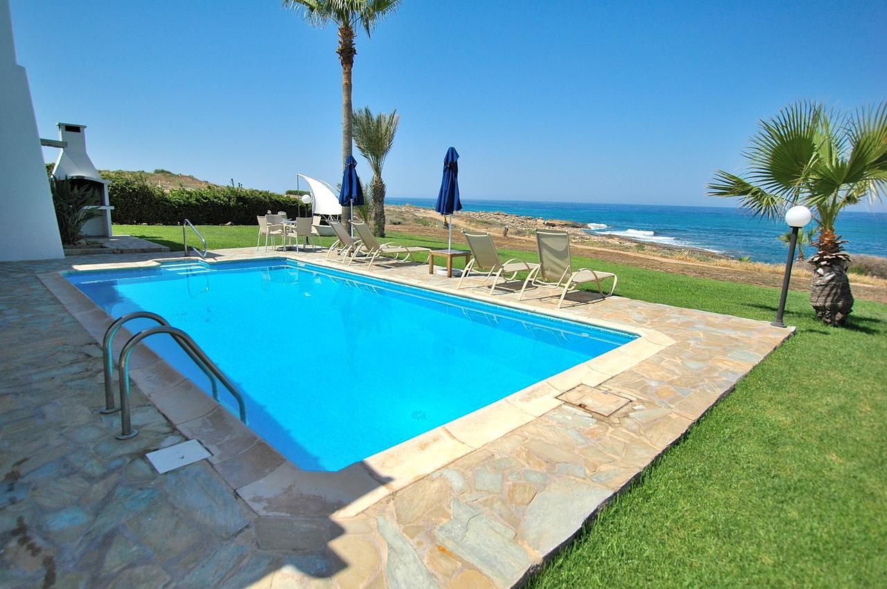 Kymmates Beach Front Villas Pafos Dış mekan fotoğraf